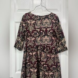 Dainty Jewells Dress Purple & Green
